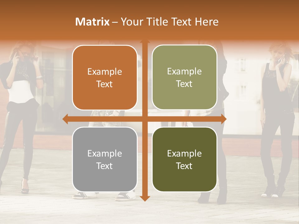 People Calling PowerPoint Template