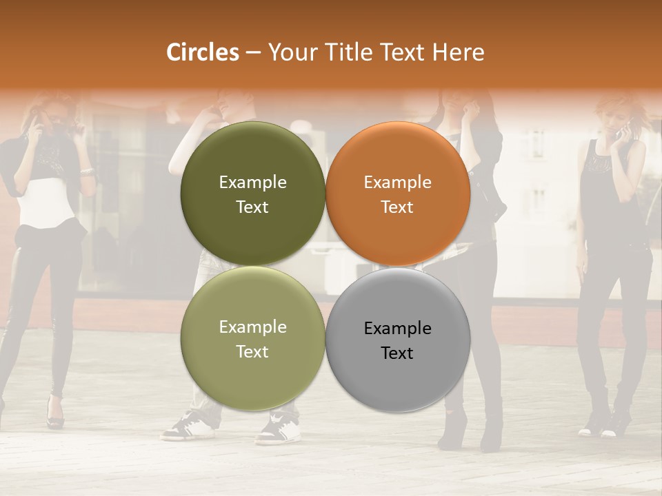 People Calling PowerPoint Template