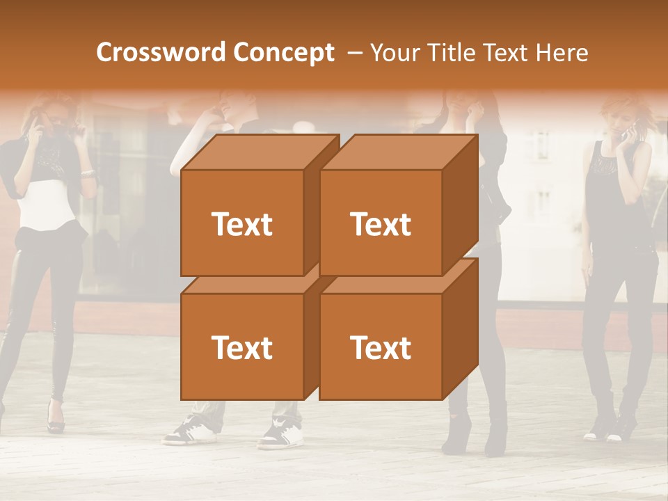 People Calling PowerPoint Template