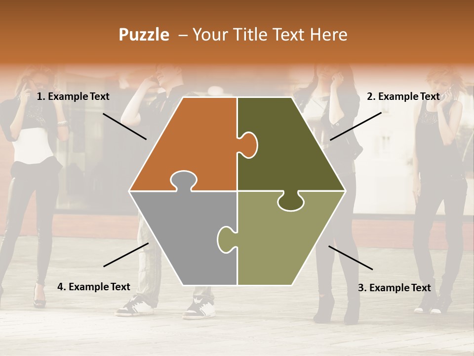 People Calling PowerPoint Template