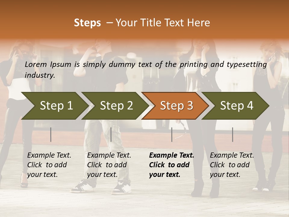 People Calling PowerPoint Template