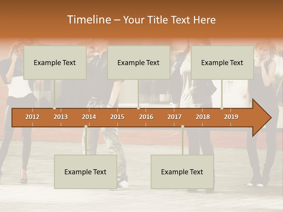 People Calling PowerPoint Template