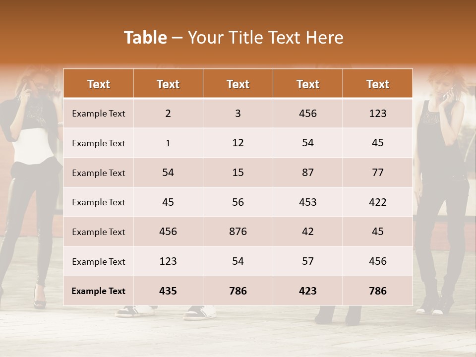People Calling PowerPoint Template