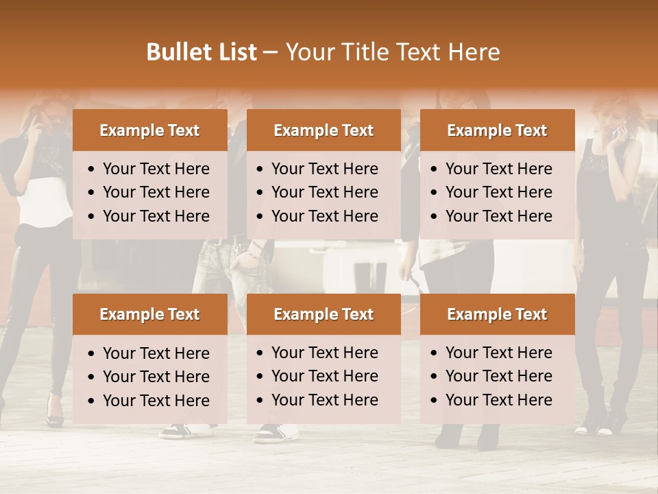 People Calling PowerPoint Template