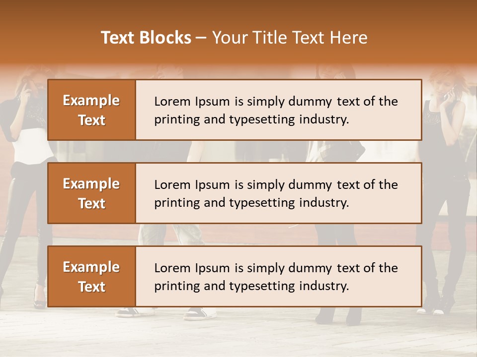 People Calling PowerPoint Template