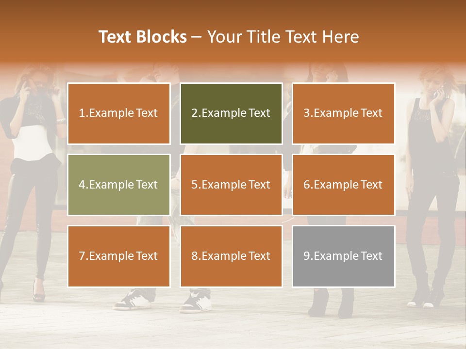 People Calling PowerPoint Template