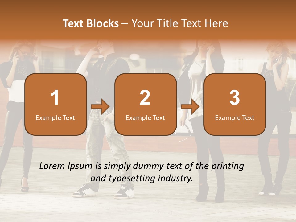 People Calling PowerPoint Template