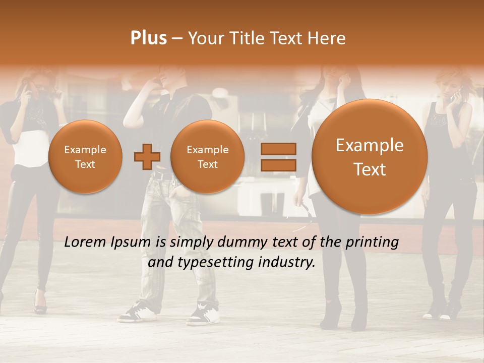 People Calling PowerPoint Template