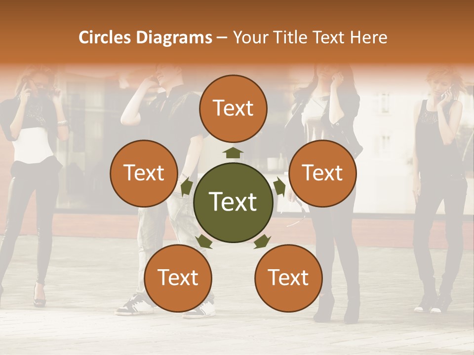 People Calling PowerPoint Template