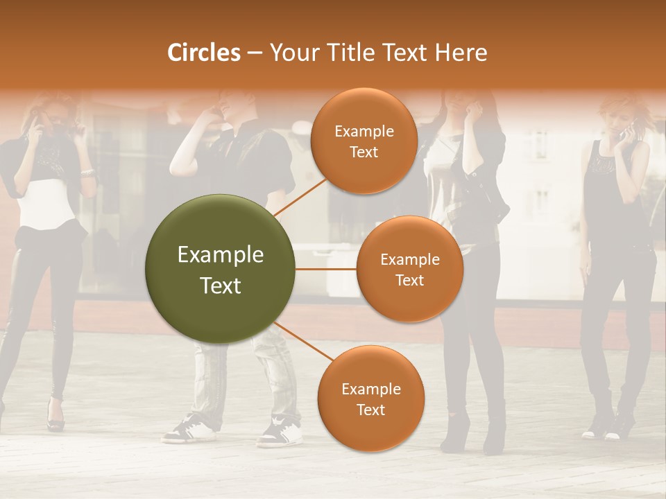 People Calling PowerPoint Template