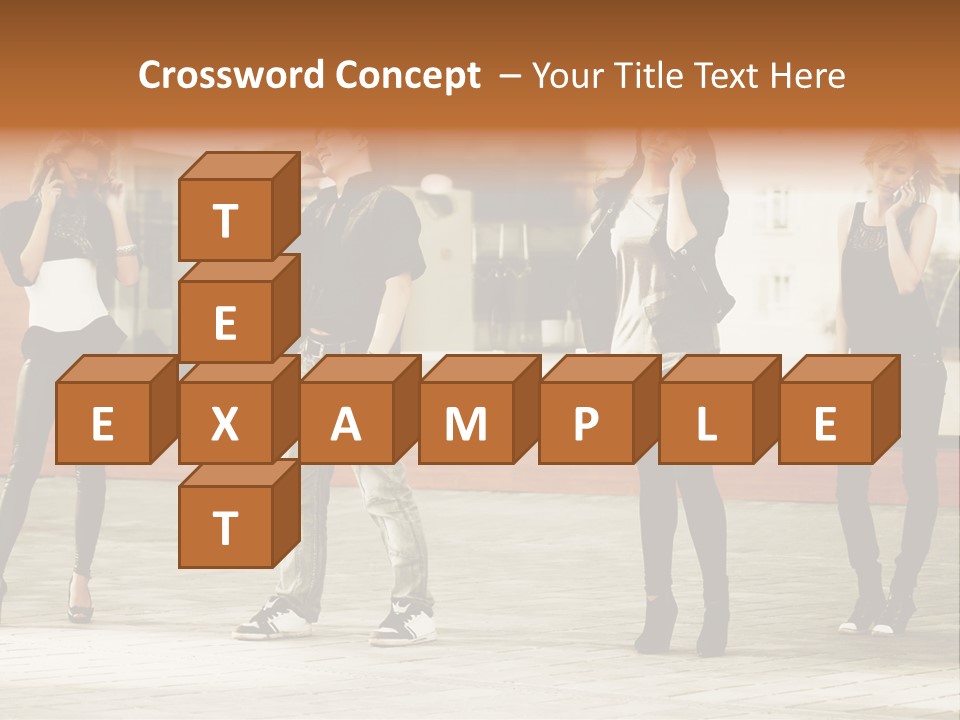 People Calling PowerPoint Template