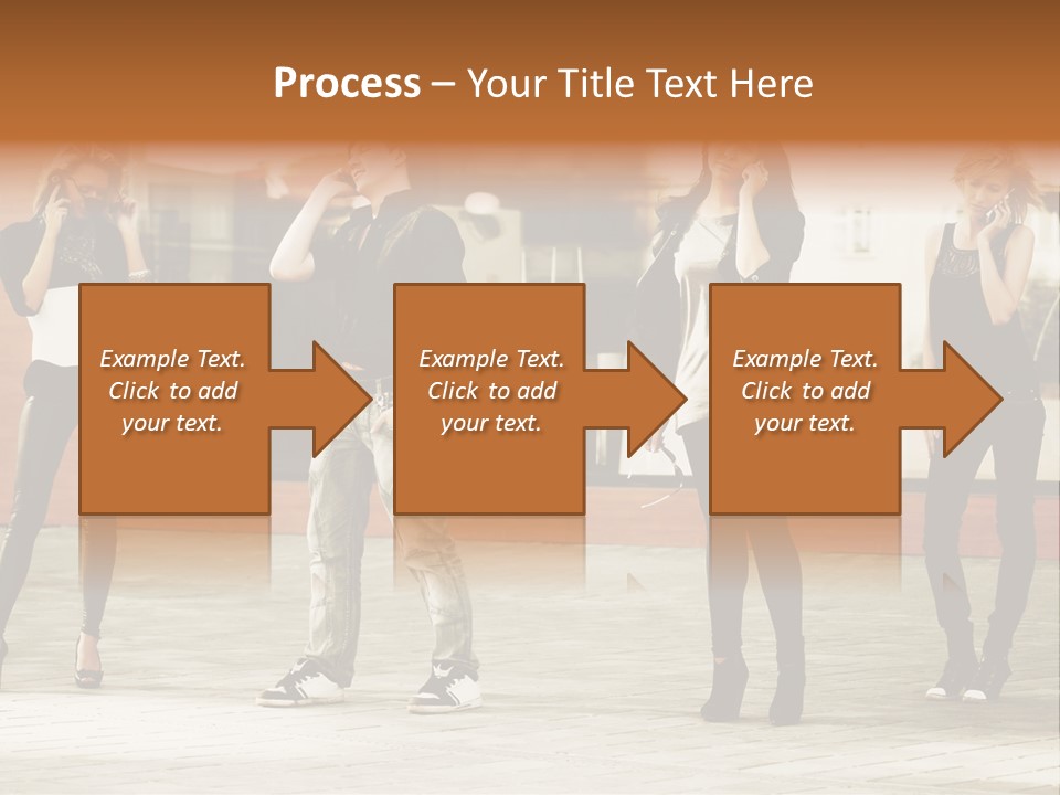 People Calling PowerPoint Template