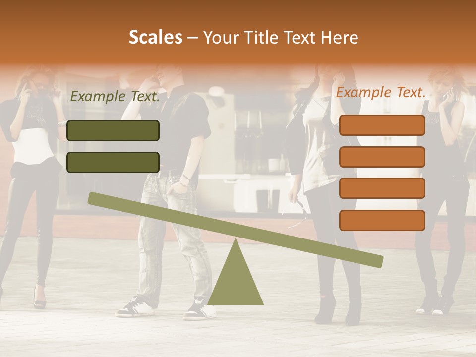 People Calling PowerPoint Template