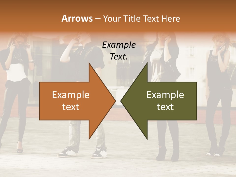 People Calling PowerPoint Template