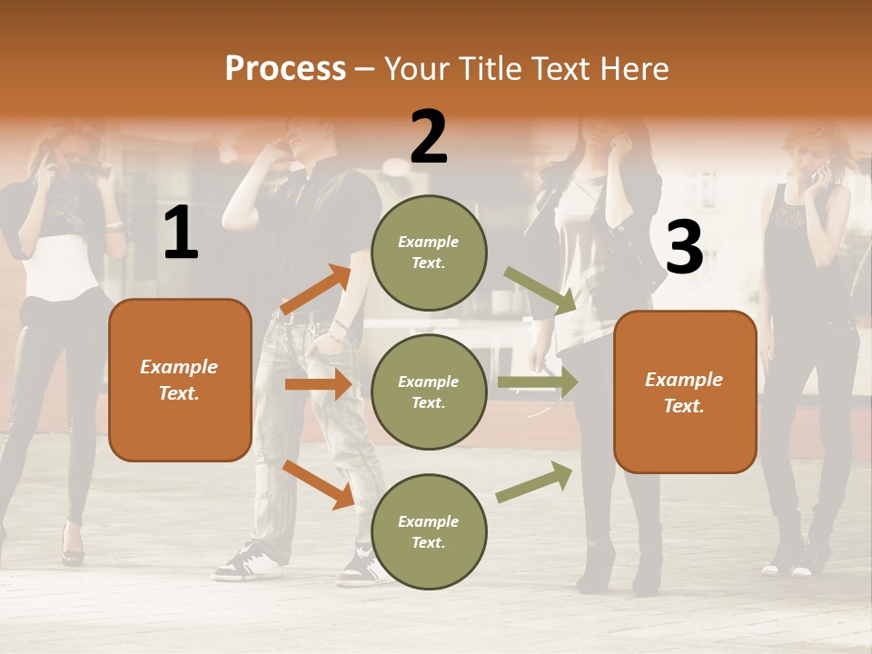 People Calling PowerPoint Template