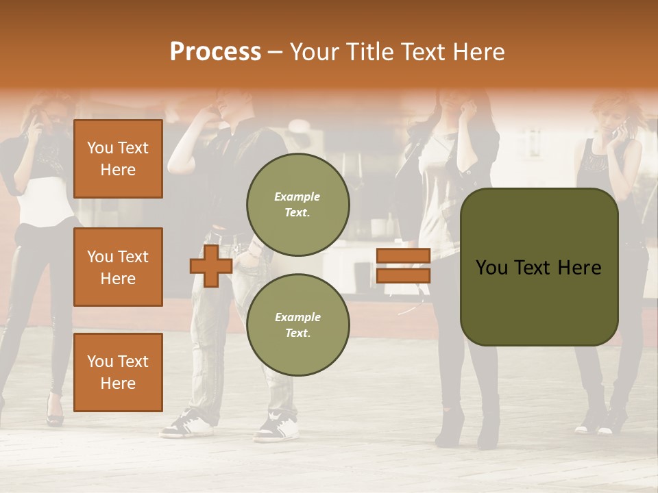 People Calling PowerPoint Template