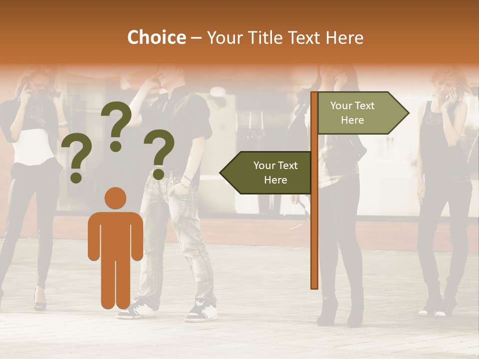 People Calling PowerPoint Template