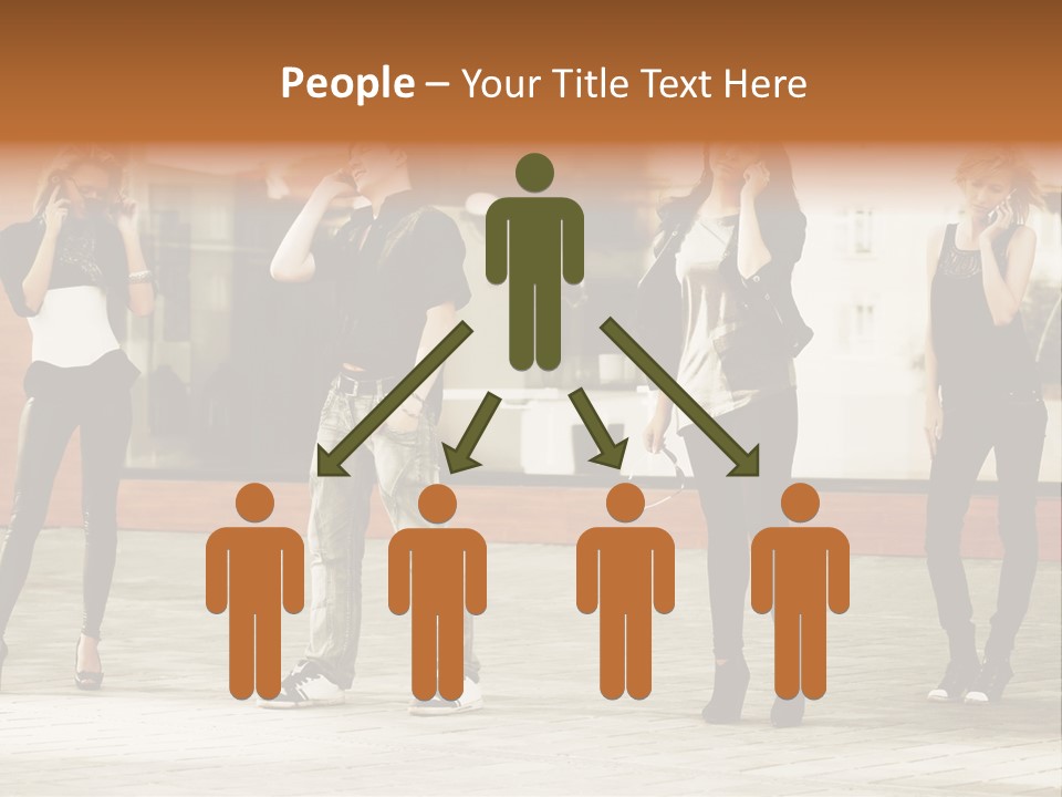 People Calling PowerPoint Template