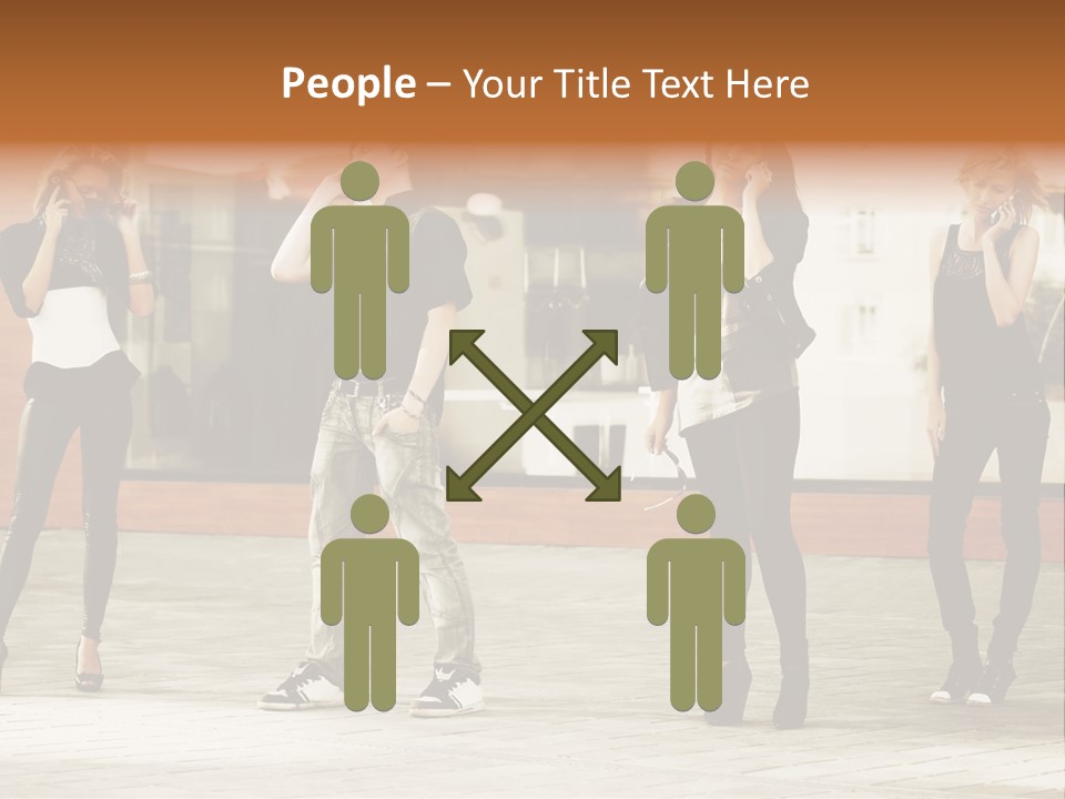 People Calling PowerPoint Template