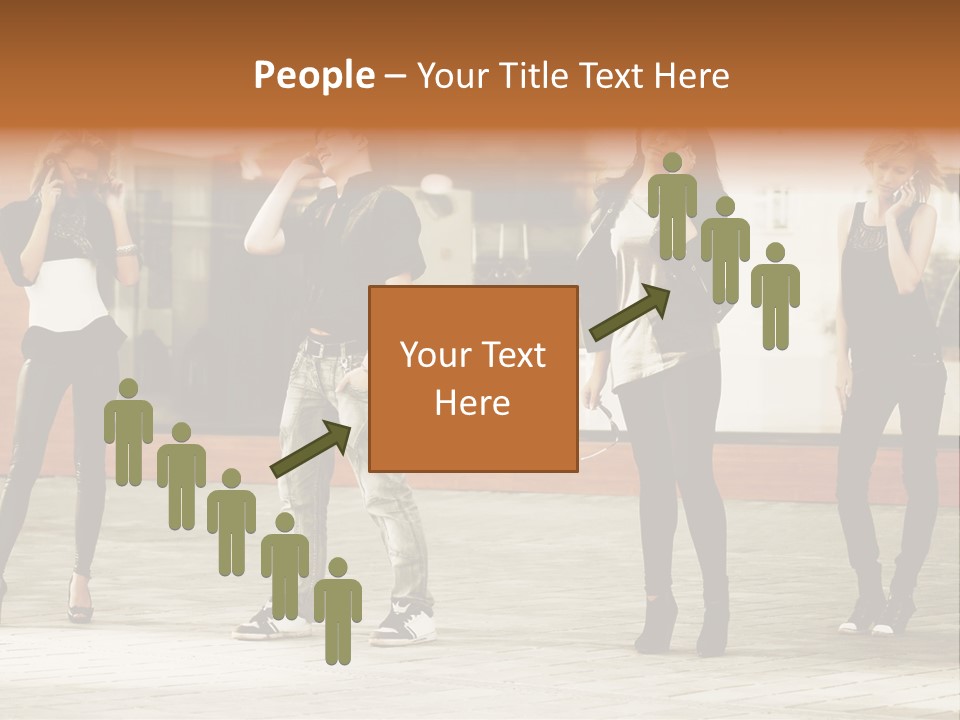 People Calling PowerPoint Template