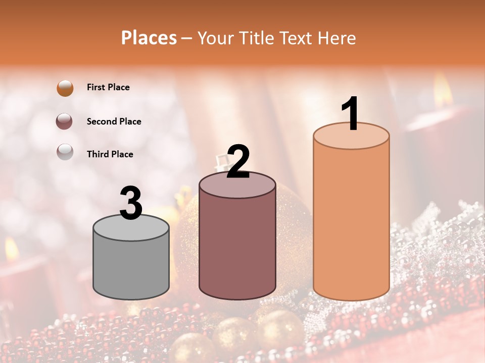 Shiny Gold Xmas PowerPoint Template