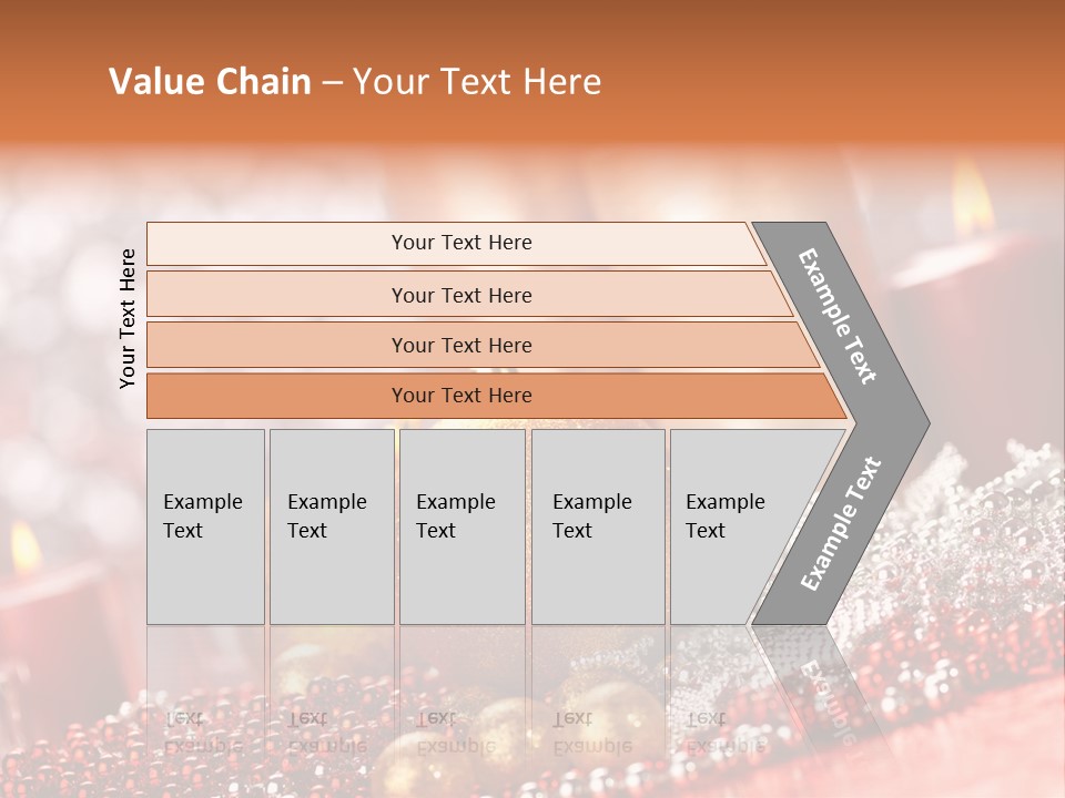 Shiny Gold Xmas PowerPoint Template