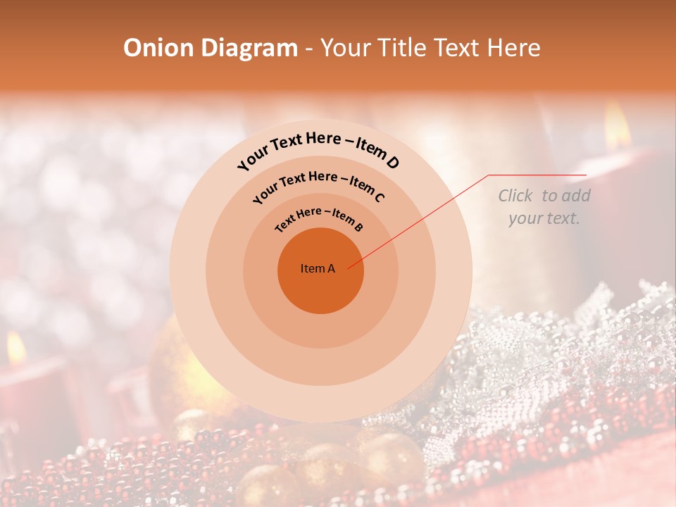 Shiny Gold Xmas PowerPoint Template