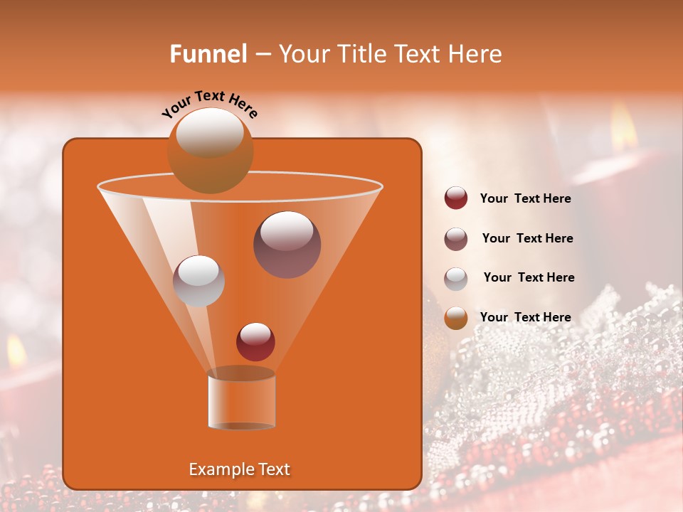 Shiny Gold Xmas PowerPoint Template