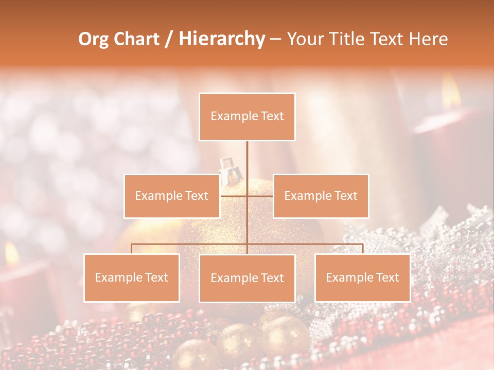 Shiny Gold Xmas PowerPoint Template