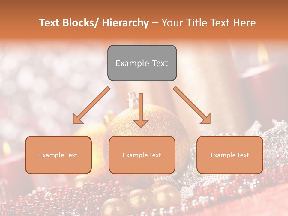 Shiny Gold Xmas PowerPoint Template