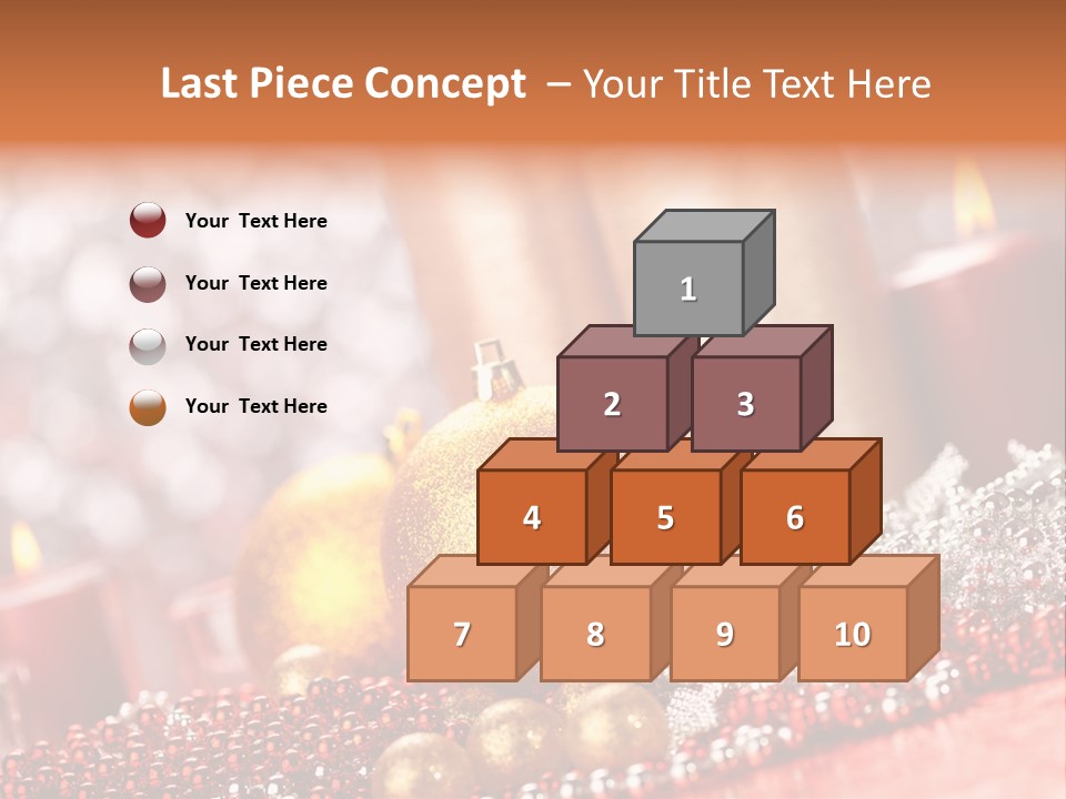 Shiny Gold Xmas PowerPoint Template