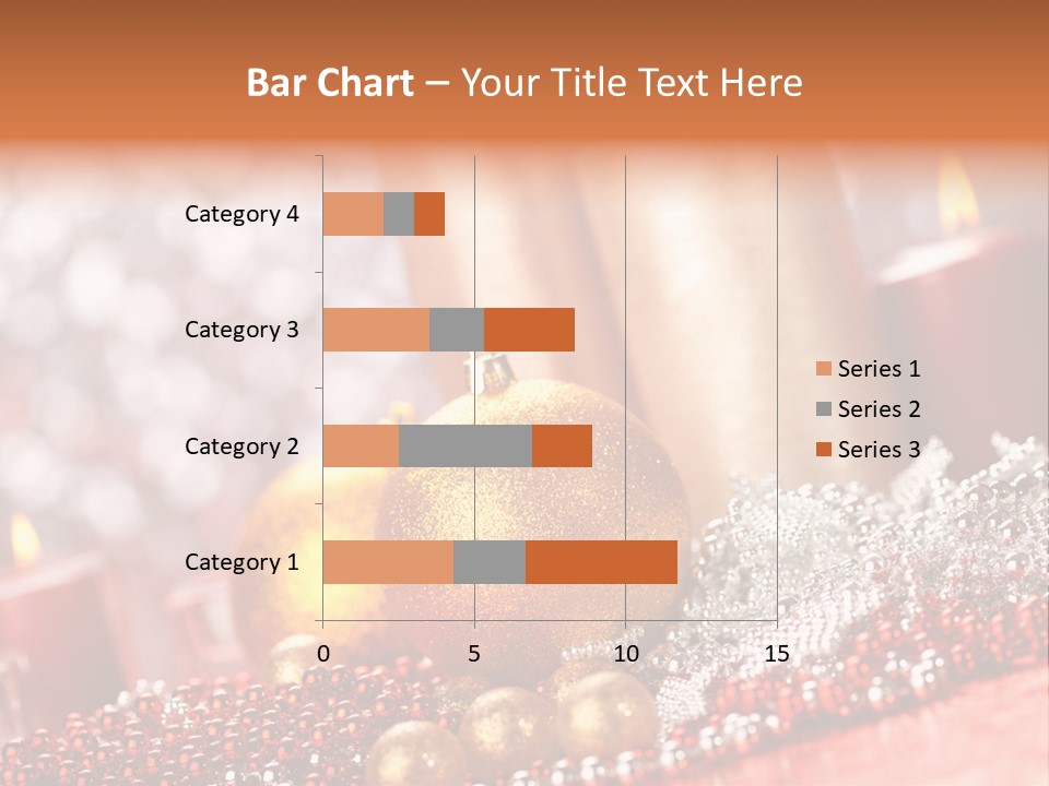 Shiny Gold Xmas PowerPoint Template