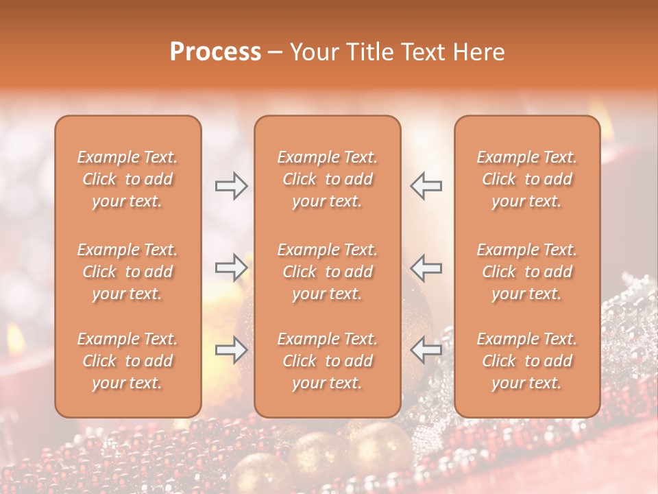 Shiny Gold Xmas PowerPoint Template