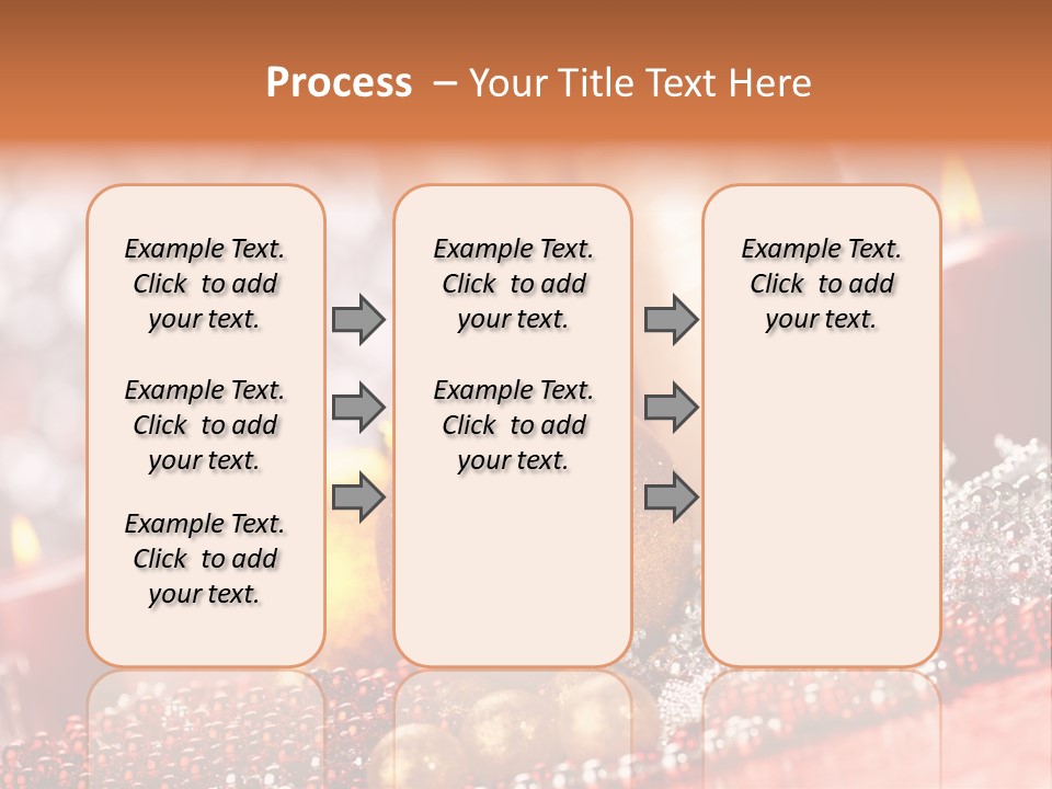 Shiny Gold Xmas PowerPoint Template