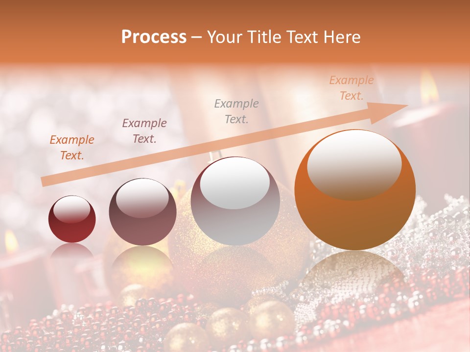 Shiny Gold Xmas PowerPoint Template