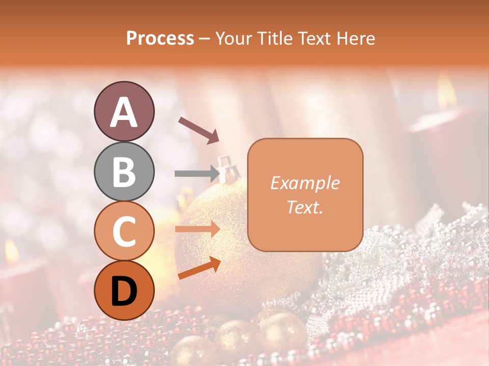 Shiny Gold Xmas PowerPoint Template