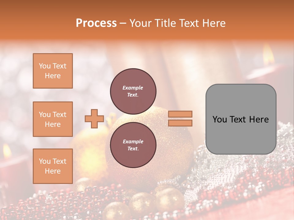 Shiny Gold Xmas PowerPoint Template