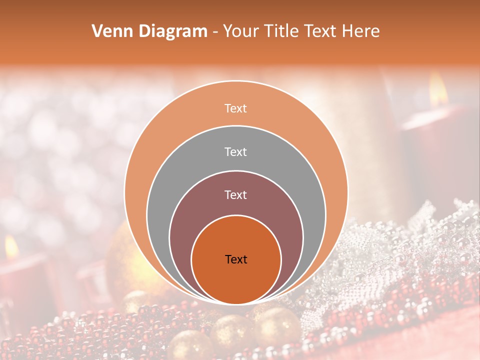 Shiny Gold Xmas PowerPoint Template