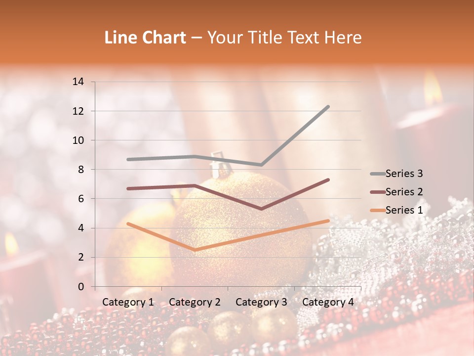 Shiny Gold Xmas PowerPoint Template