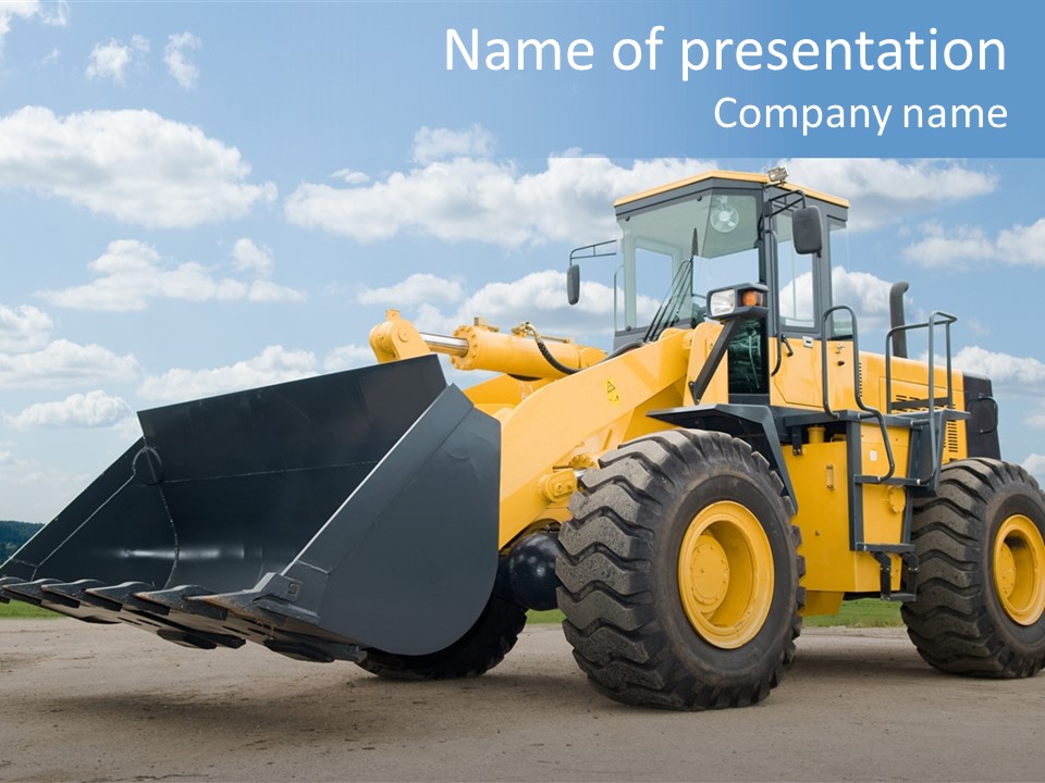 Machinery And Equipment PowerPoint Template