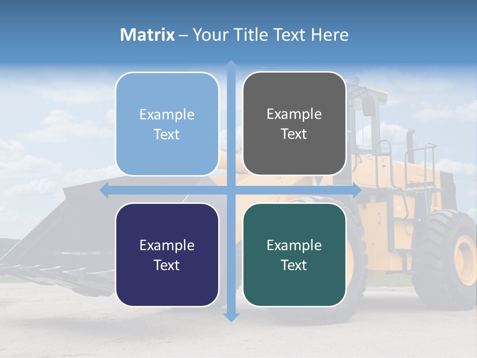 Machinery And Equipment PowerPoint Template