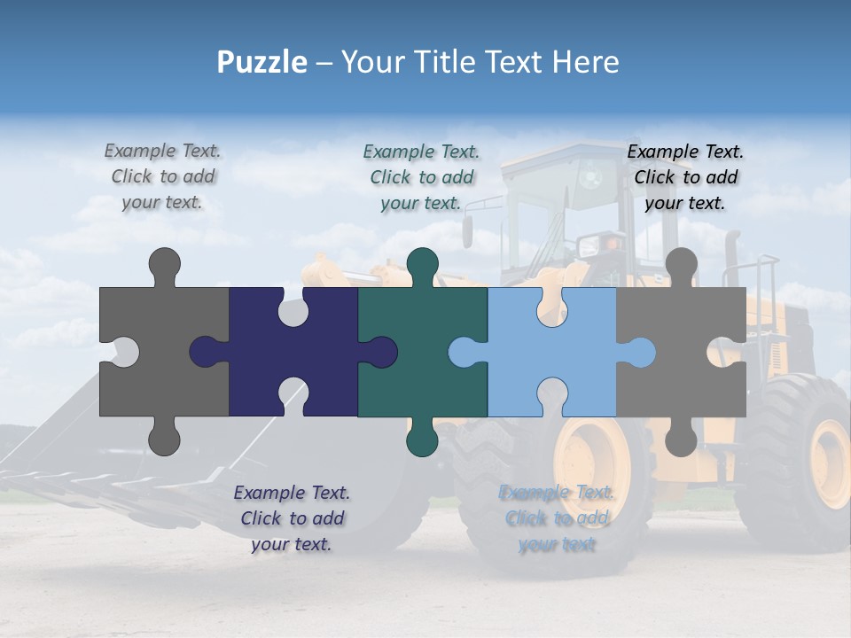 Machinery And Equipment PowerPoint Template