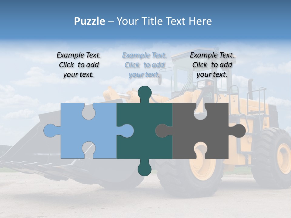 Machinery And Equipment PowerPoint Template