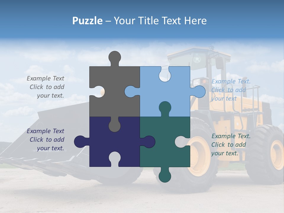Machinery And Equipment PowerPoint Template