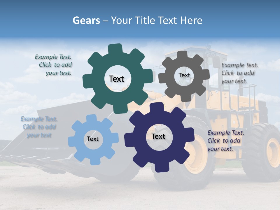 Machinery And Equipment PowerPoint Template