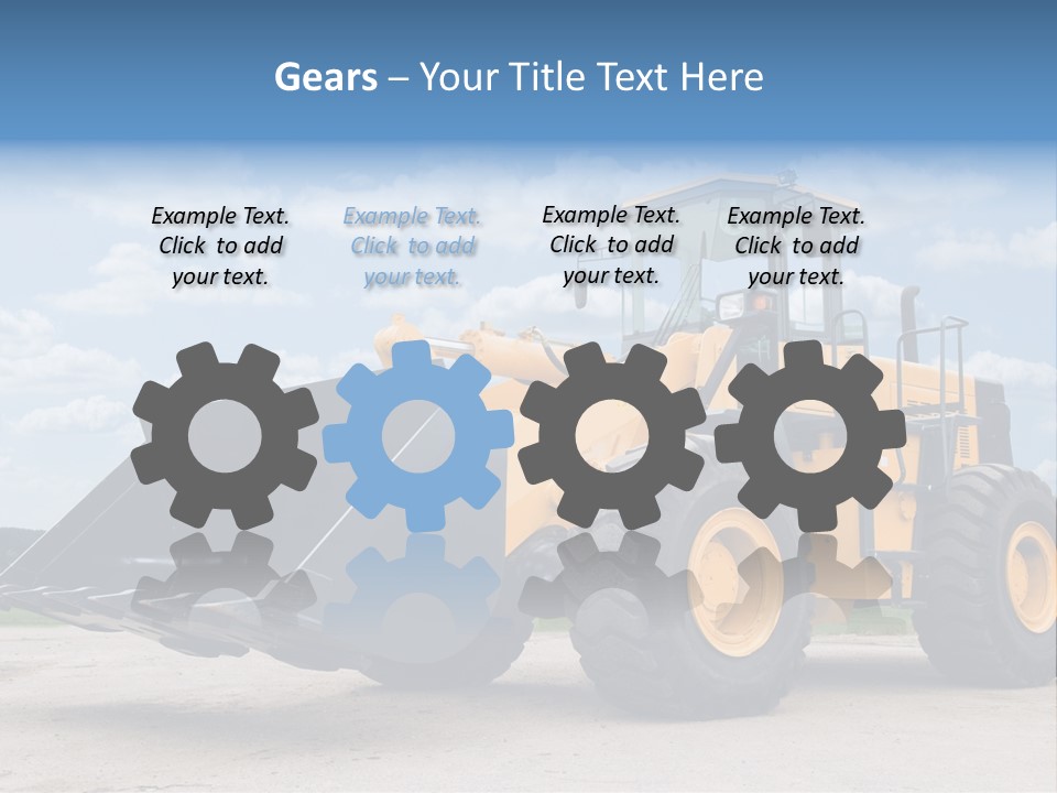 Machinery And Equipment PowerPoint Template