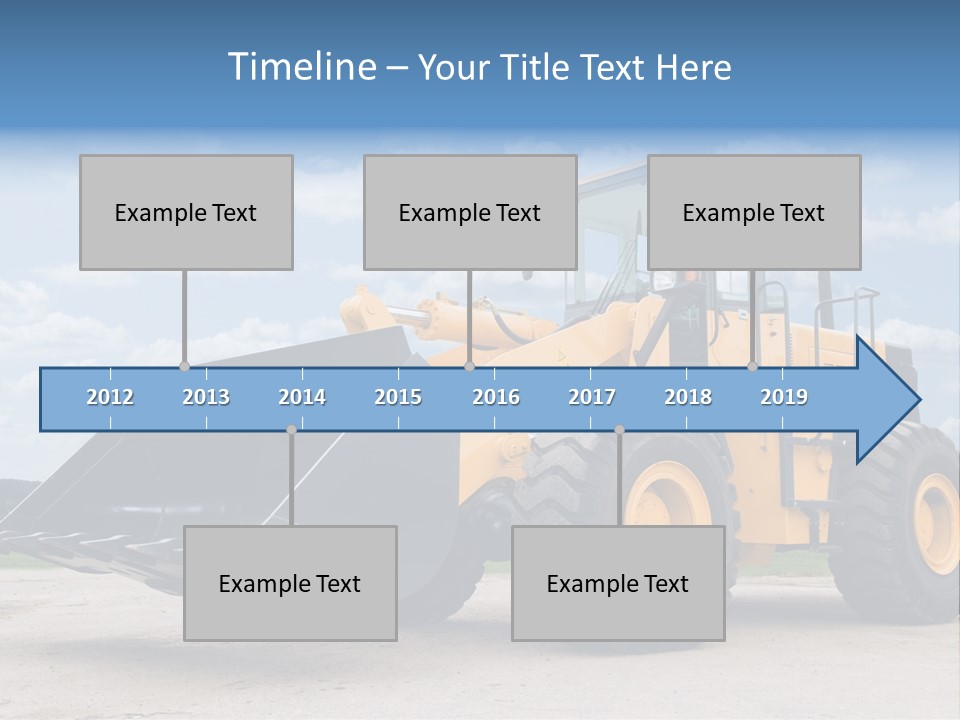 Machinery And Equipment PowerPoint Template