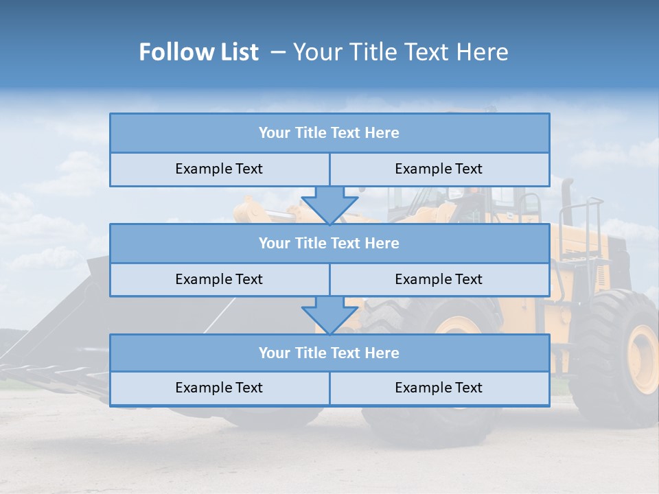 Machinery And Equipment PowerPoint Template
