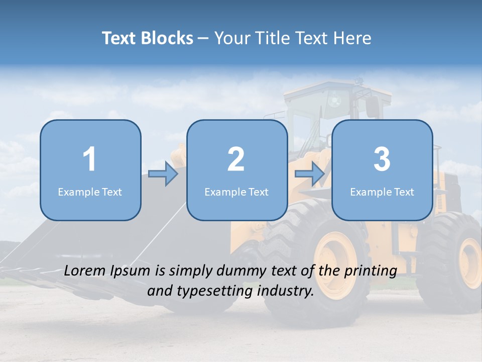 Machinery And Equipment PowerPoint Template