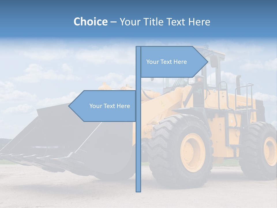 Machinery And Equipment PowerPoint Template